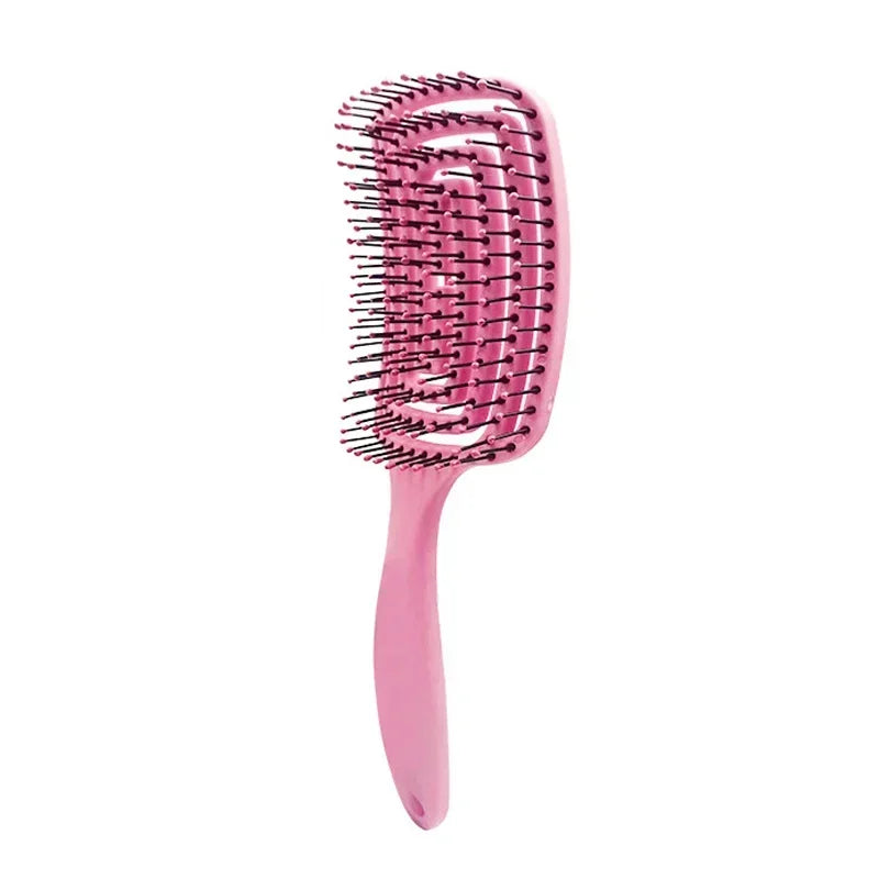 Povei Detangle Hair Brush for Women - Scalp Massage Comb for Wet Curly Hair