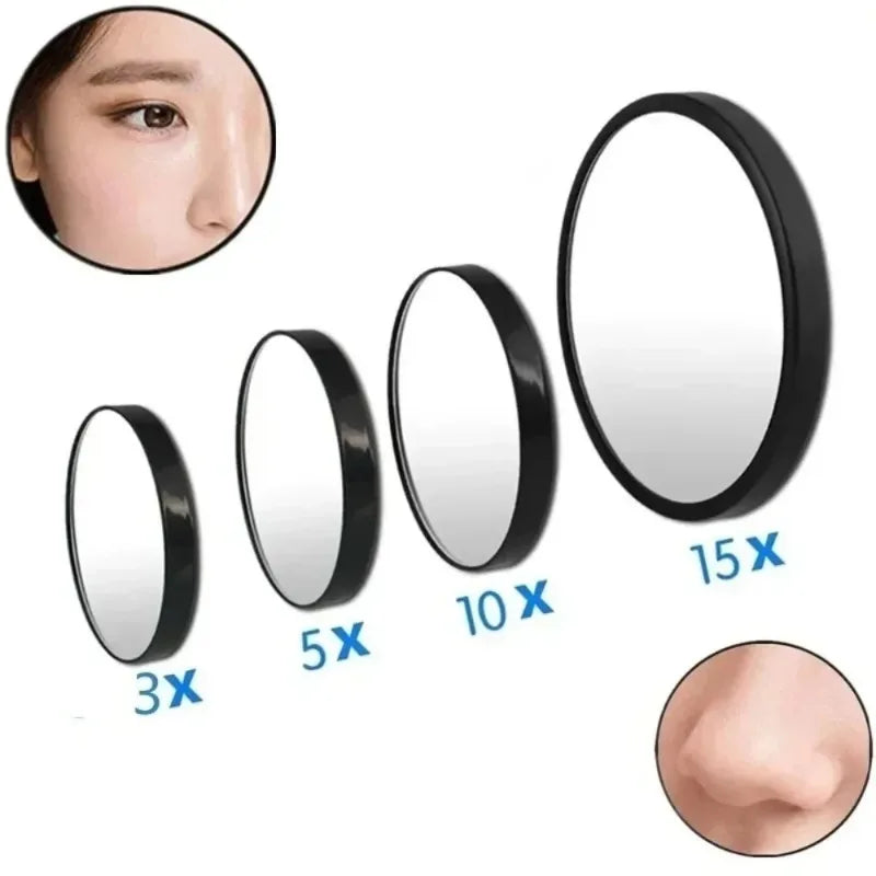 Povei Blackhead Magnifying Mirror 5x/10x/15x with Suction Cup