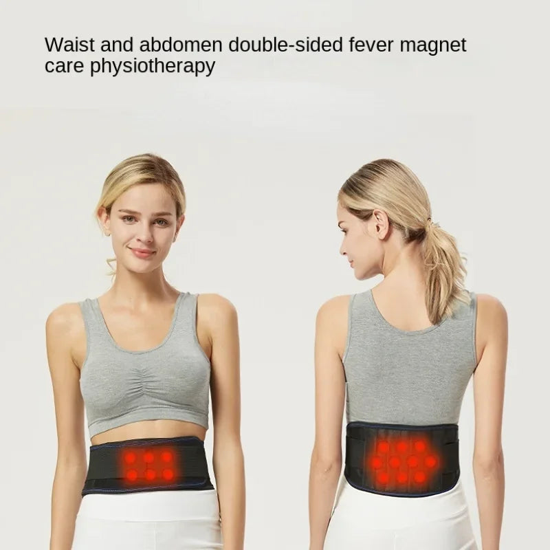 Povei Tourmaline Magnetic Therapy Waist Support Belt