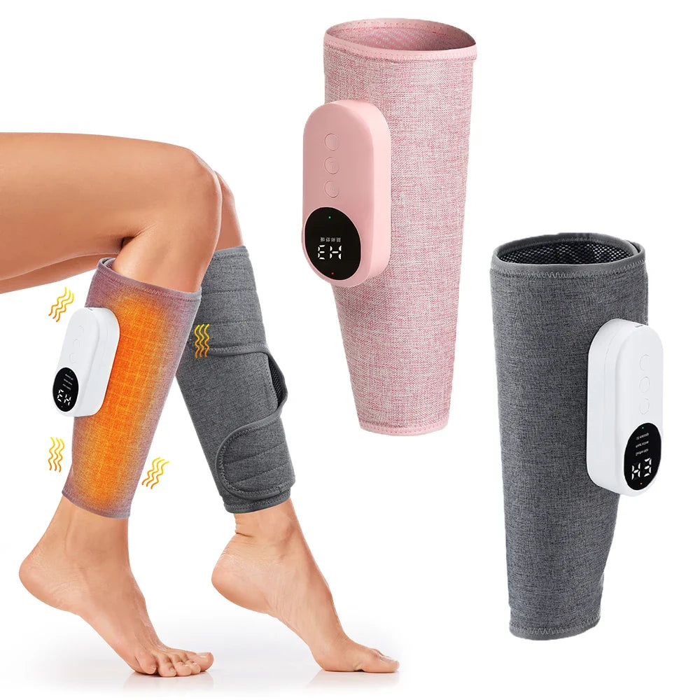 Povei Air Pressure Calf Massager: Muscle Relaxation, Circulation Boost, Fatigue Relief