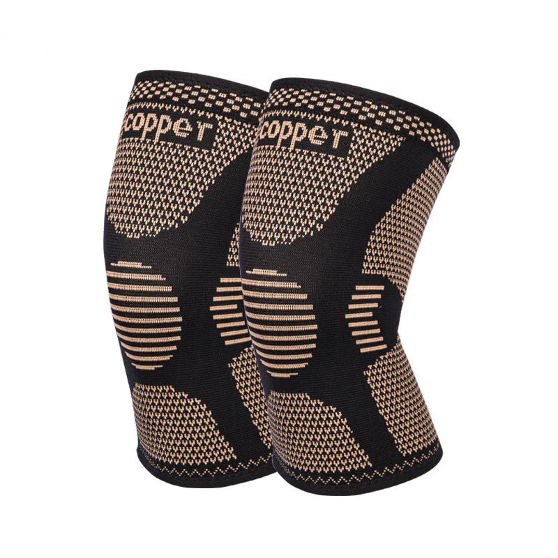 Povei Copper Knee Support Sleeve Brace for Arthritis Pain Relief & Fitness