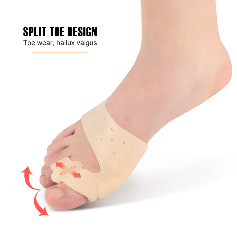 Povei Bunion Corrector: Toe Separator & Pain Relief Splint for Men and Women