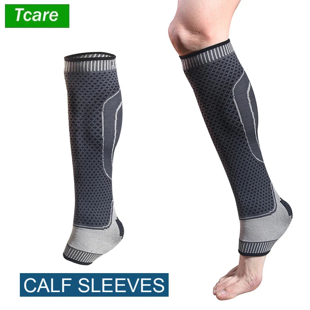 Povei Calf Compression Sleeves for Recovery and Support