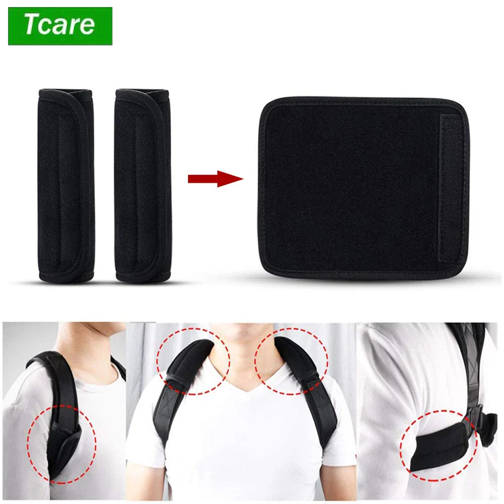 Povei Decompression Belt Pad Armpit Shoulder Strap Orthosis Support Accessories