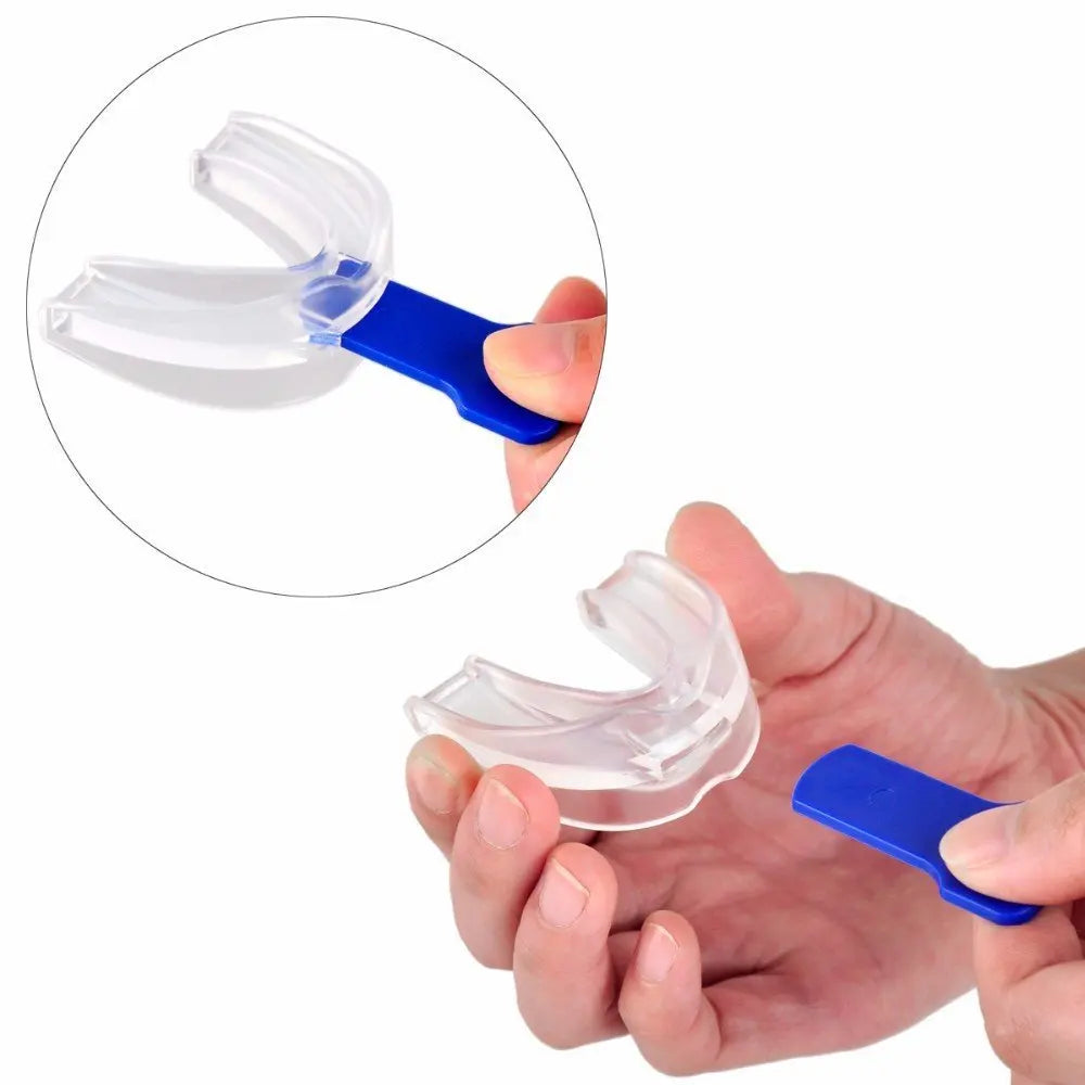 Povei Snore Stopper & Teeth Grinding Gum Shield Set for Better Sleep