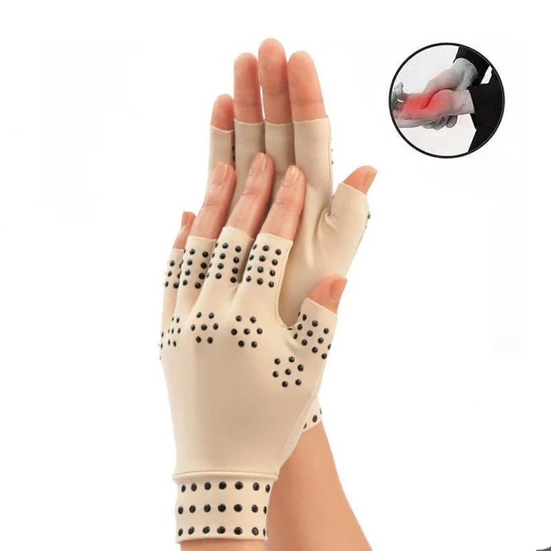 Povei Arthritis Relief Compression Gloves - Hand Pain Wrist Therapy & Support