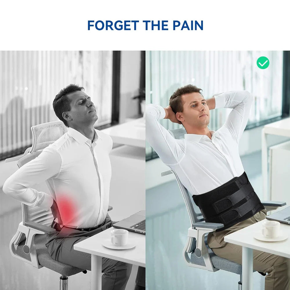 Lower Back Pain Relief Support Brace by Povei