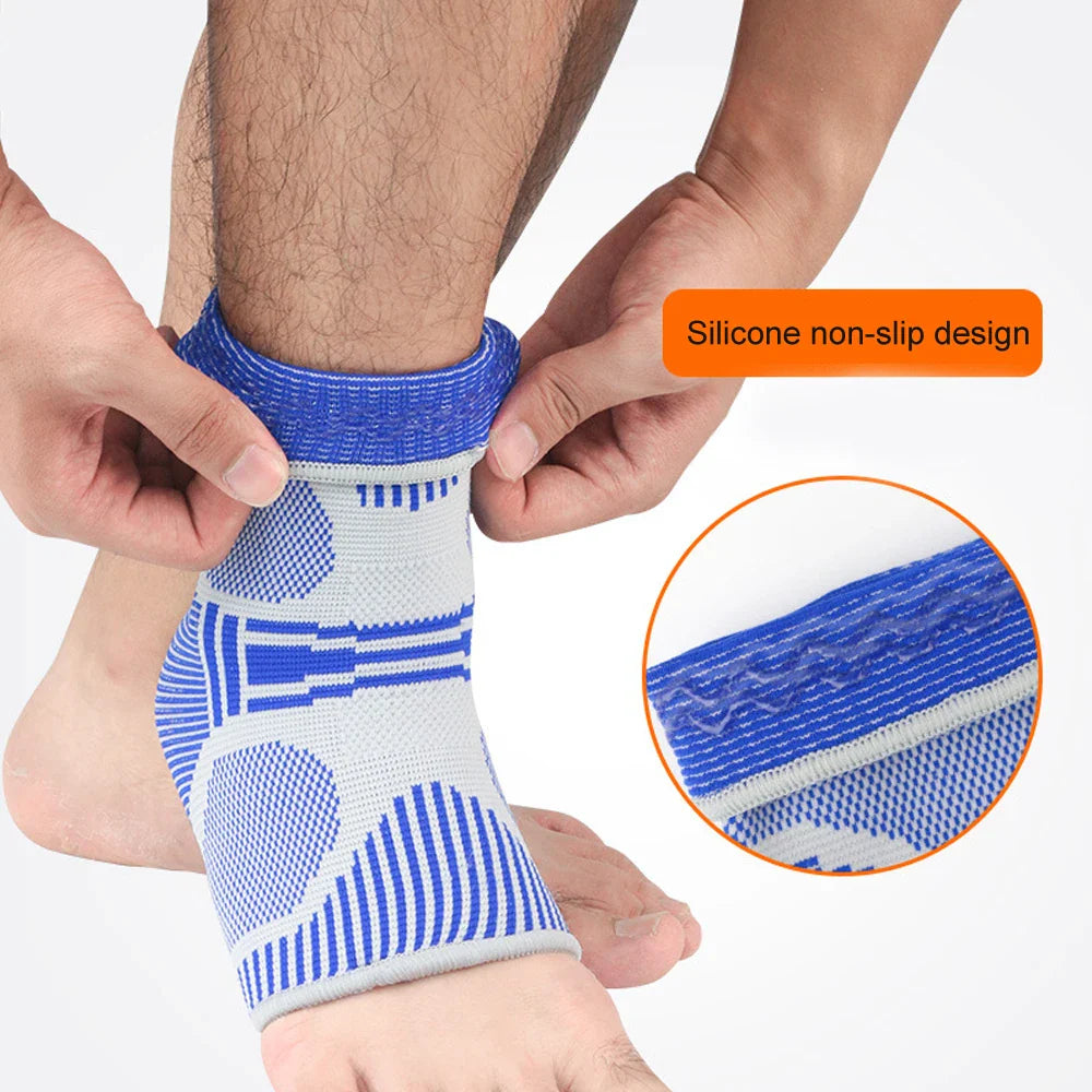 Povei Ankle Support Brace Pair for Sports, Protection Against Strains and Fatigue