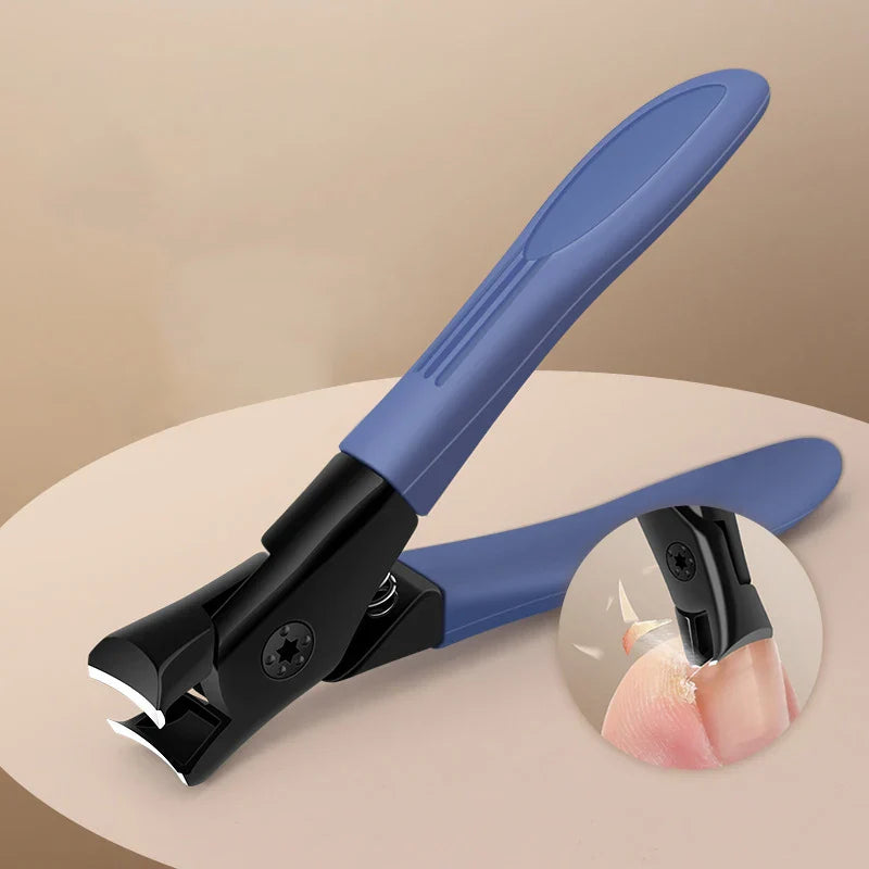 Povei Thick Hard Nail Clipper with Anti-splash Design