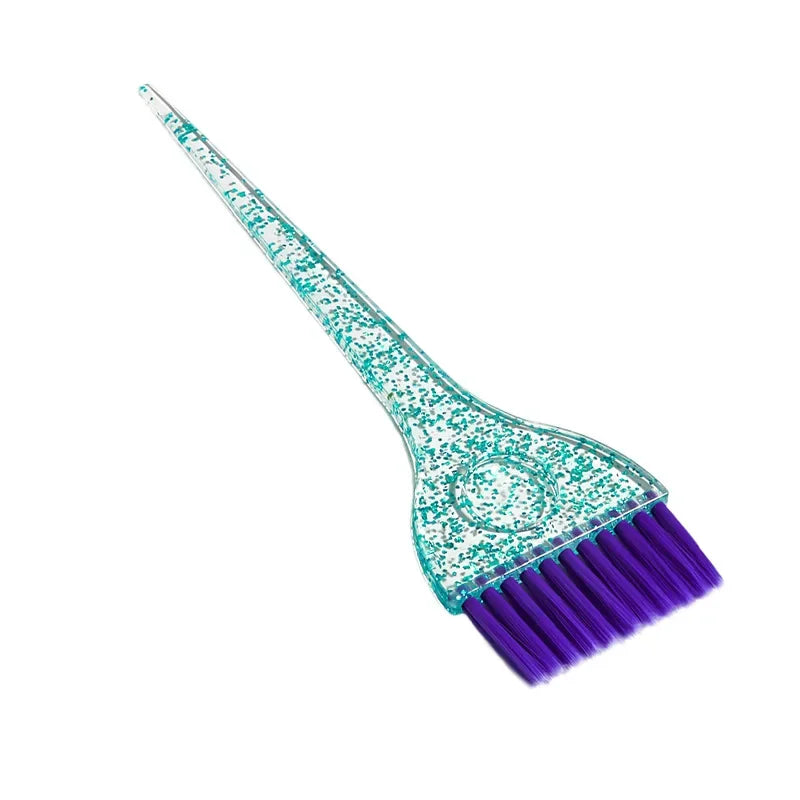 Povei Crystal Hair Dye Brush Comb: Professional Salon Styling Tool