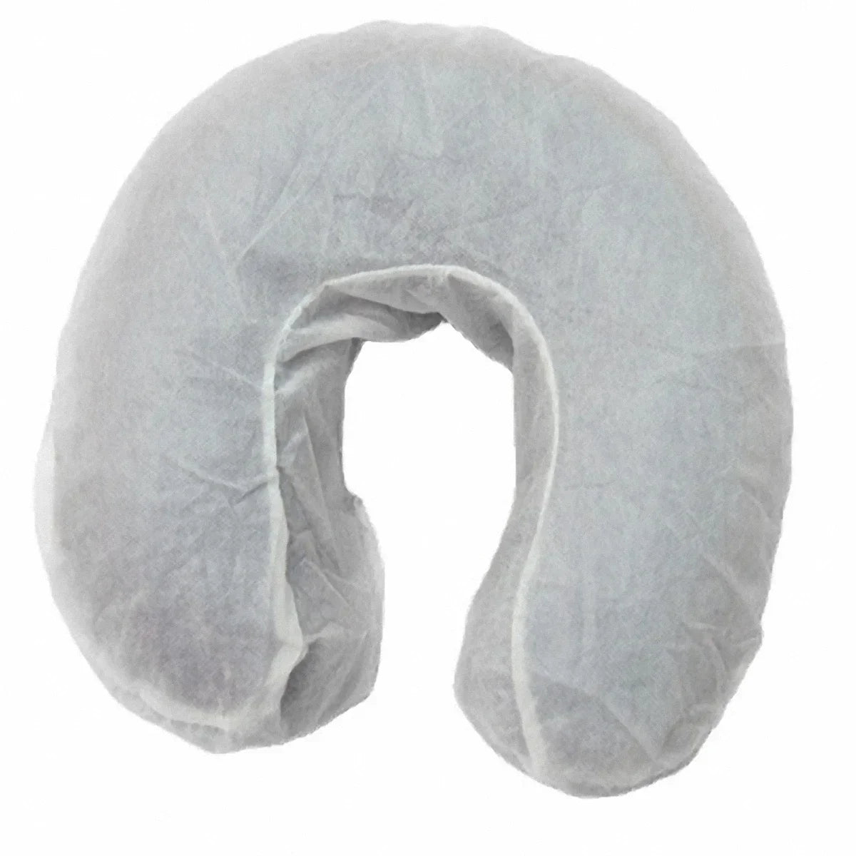 Povei Disposable Massage Headrest Covers in White - Pack of 50