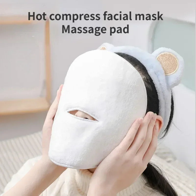 Povei Hot Compress Towel for Clean Skin Pores and Refreshed Face