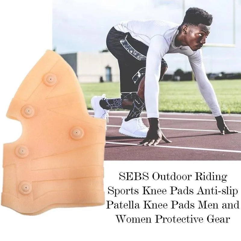 Povei Silicone Magnetic Therapy Knee Pads for Pain Relief and Comfort