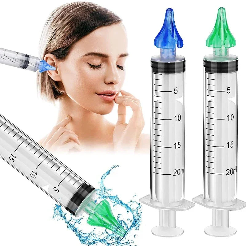 Povei Ear Care Kit: Unique Ear Wax Removal Tool Syringe for Clean and Comfortable Irrigation