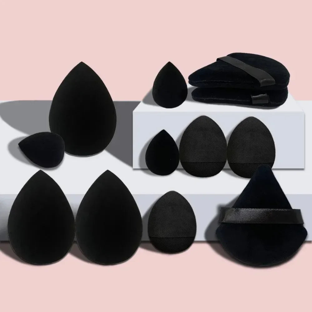 Povei Beauty Egg Makeup Sponge Blender Set for Flawless Foundation Application