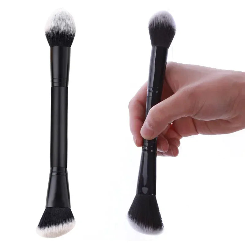 Povei Blush Brush: Soft Hair Face Contour Makeup Tool