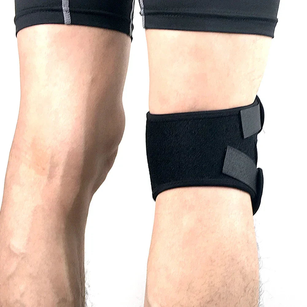 Povei Double Patellar Knee Support Strap Brace for Men