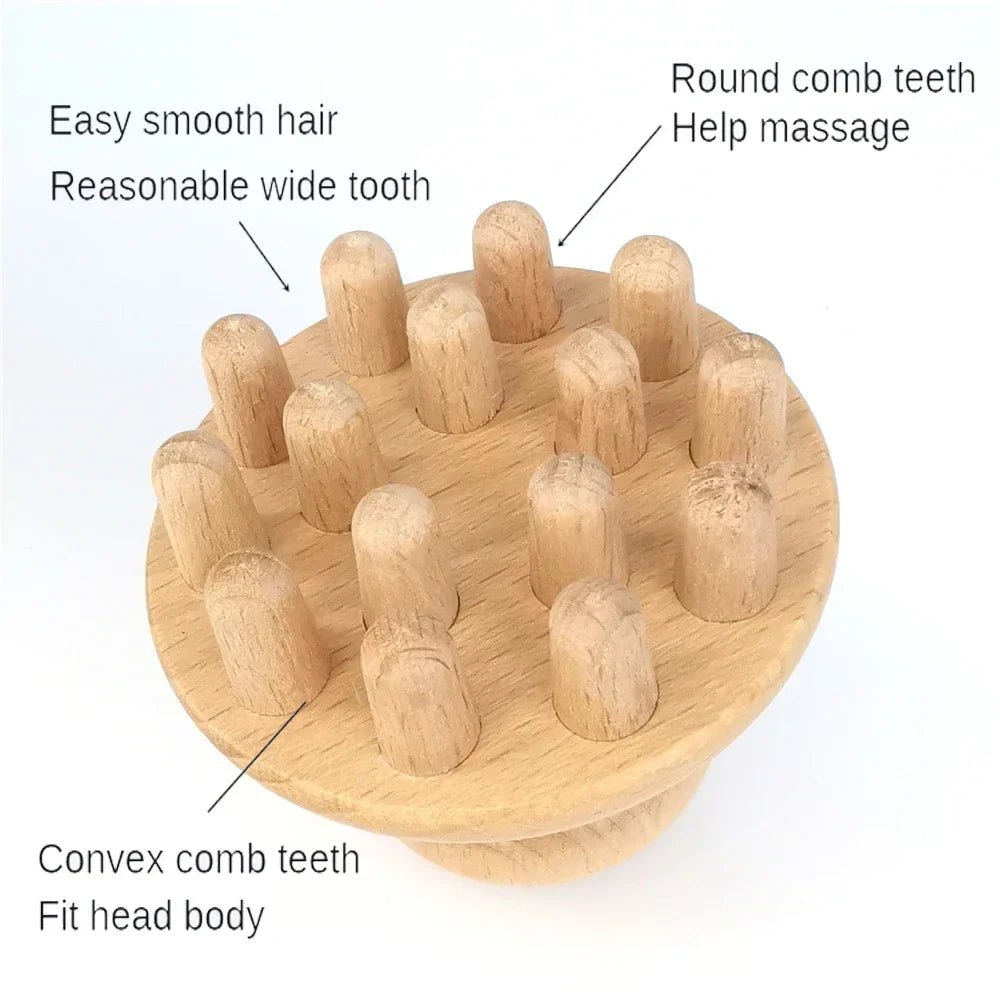 Povei Wood Therapy Massager for Muscle Pain Relief and Anti Cellulite Massage