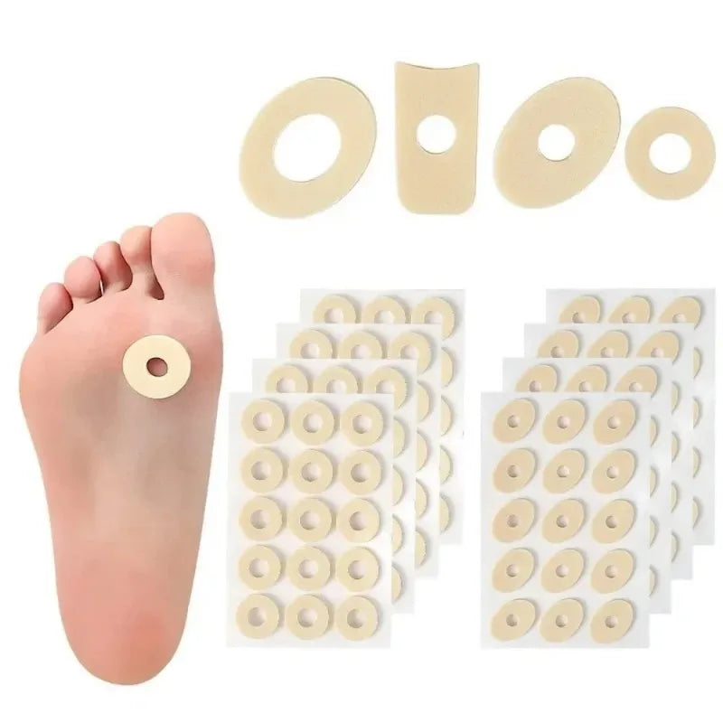 15PCS Corn Cushions Heel Pad Foam Round Toe Foot Corn Pads by Povei