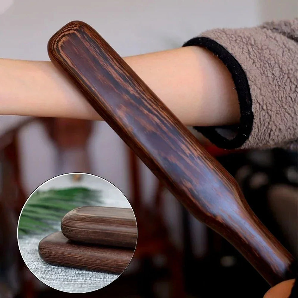 Povei Wood Therapy Massage Roller for Lymphatic Drainage & Anti Cellulite.