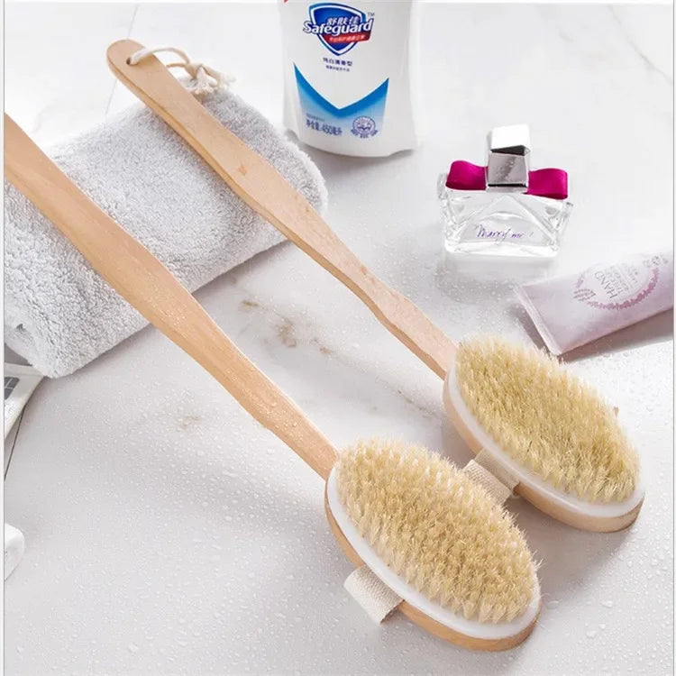 Povei Body Massage Brush for Exfoliating Skin and Shower Care