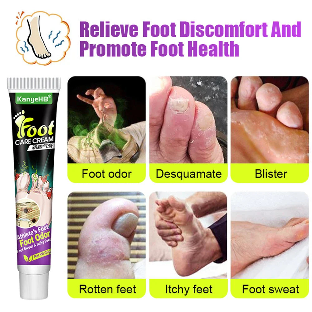 Povei Foot Care Ointment: Fungal Treatment & Odor Removal