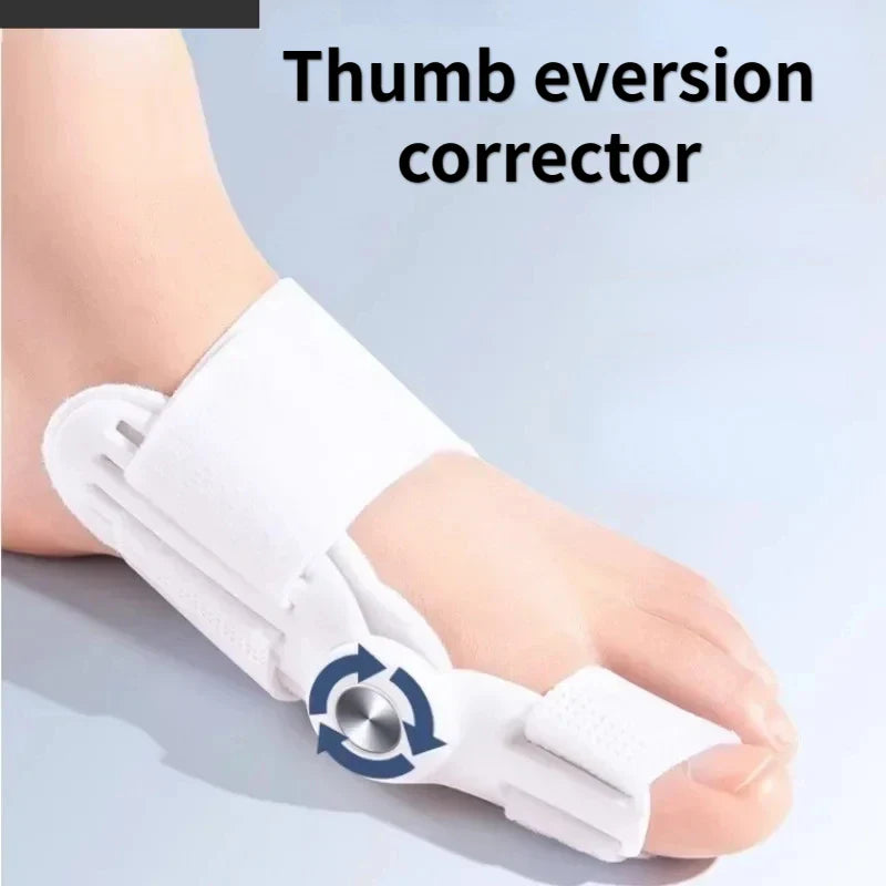 Povei Hallux Valgus Corrector Toe Straightener Rotating Adjuster