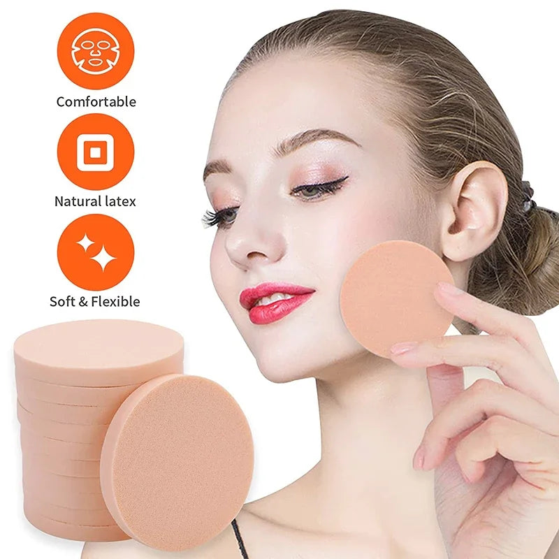 Povei Makeup Sponge Puffs Set for Flawless Foundation Blending