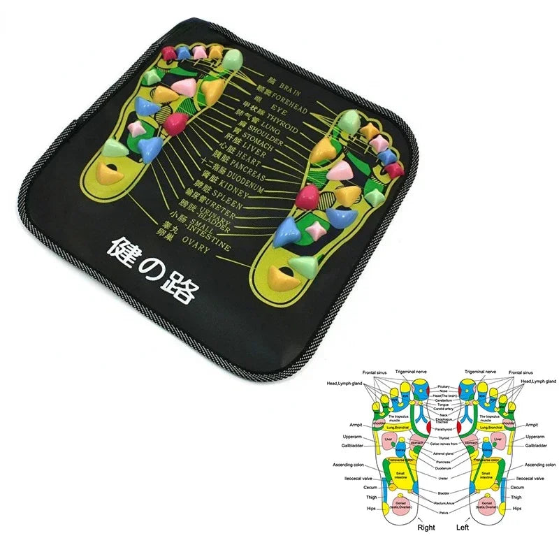 Povei Foot Massager Cushion: Pain Relief & Improved Circulation through Acupoint Stimulation