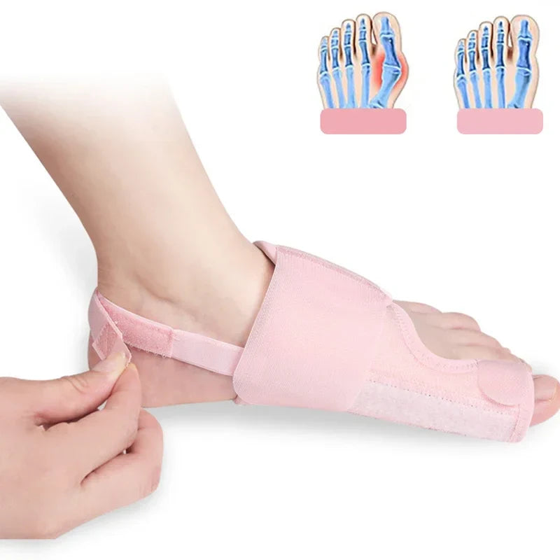 Povei Toe Separator Bunion Corrector Orthotics Hallux Valgus Straightener