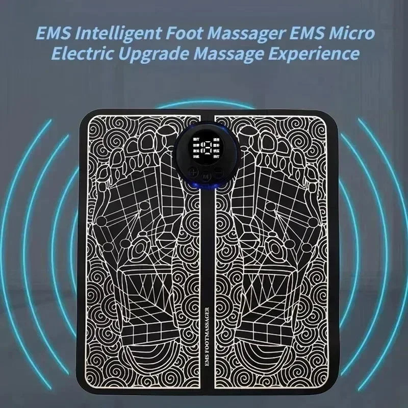 Povei Electric Foot Massager EMS Stimulator USB Charging