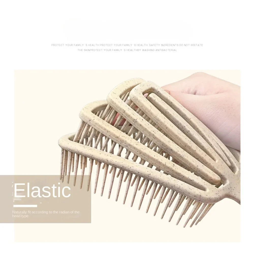 Povei Detangling Hair Brush for Curly Hair - Salon Styling Tool