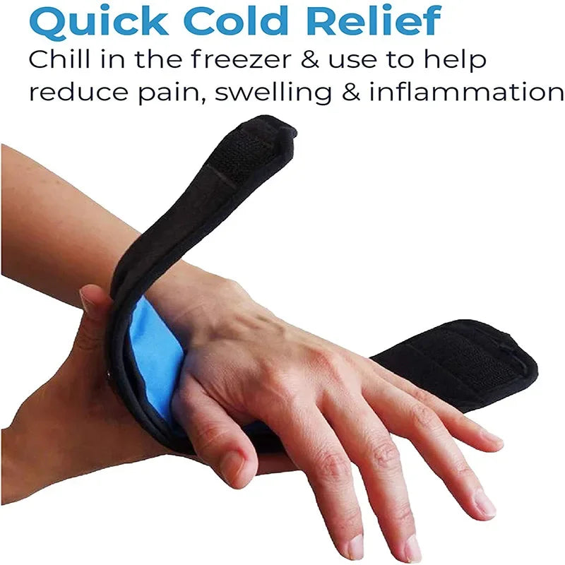 Povei Gel Ice Pack for Pain Relief and Injury Support