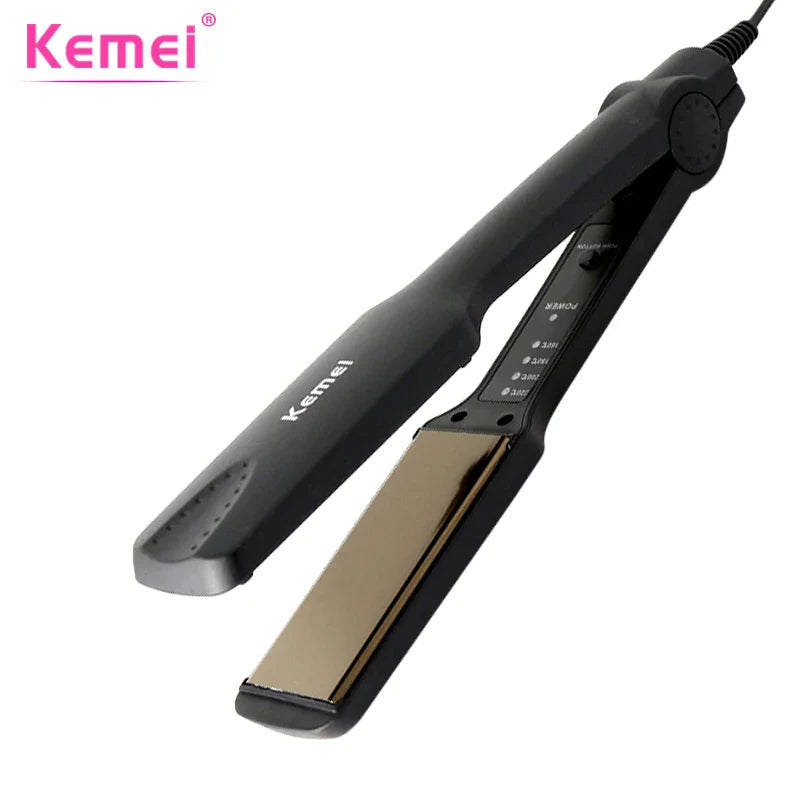 Povei Ionic Flat Iron Hair Straightener Curling Iron Styling Tool