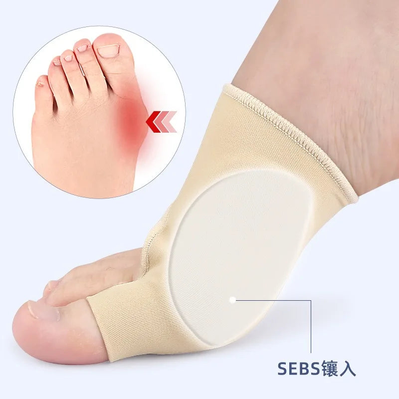 Povei Bunion Corrector Gel Pad Toe Separator Hallux Valgus Protector