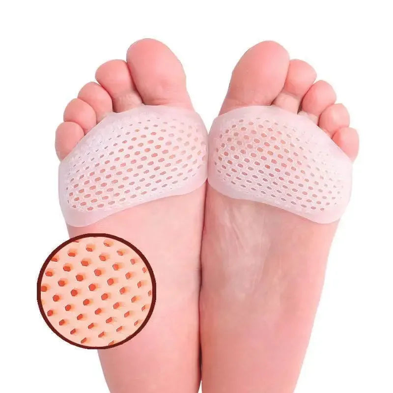 Silicone Metatarsal Pads Toe Separator Pain Relief by Povei