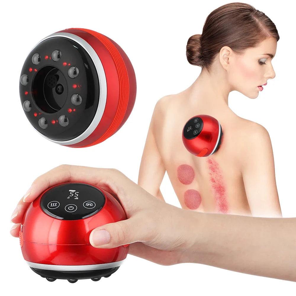 Povei Electric Cupping Massage Device - Body Back Neck Arm Massager