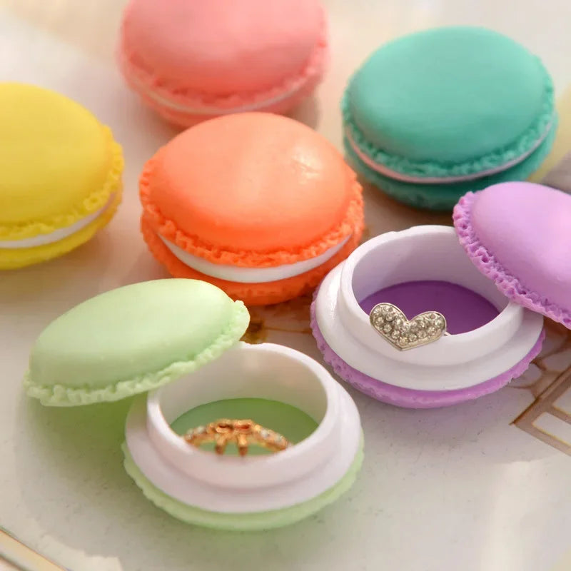 Povei Candy Color Pill Case Medicine Box 6 Colors Splitter