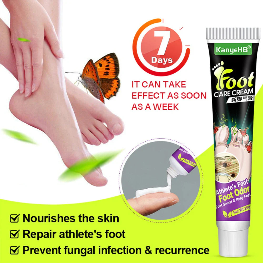 Povei Foot Care Ointment: Fungal Treatment & Odor Removal