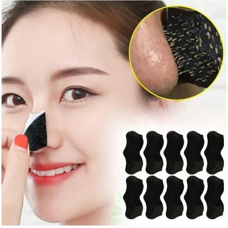 Povei Blackhead Remove Nose Strips: Skin Care Pore Cleansing Patch