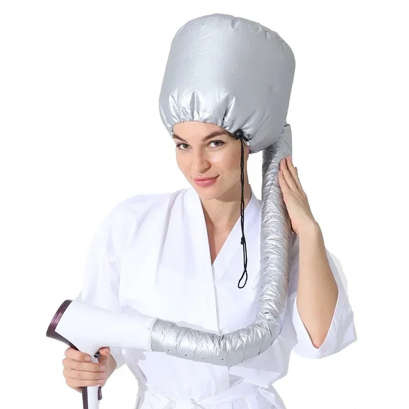 Povei Hair Dryer Hat: Quick Dry Cap for Curly Hair Care