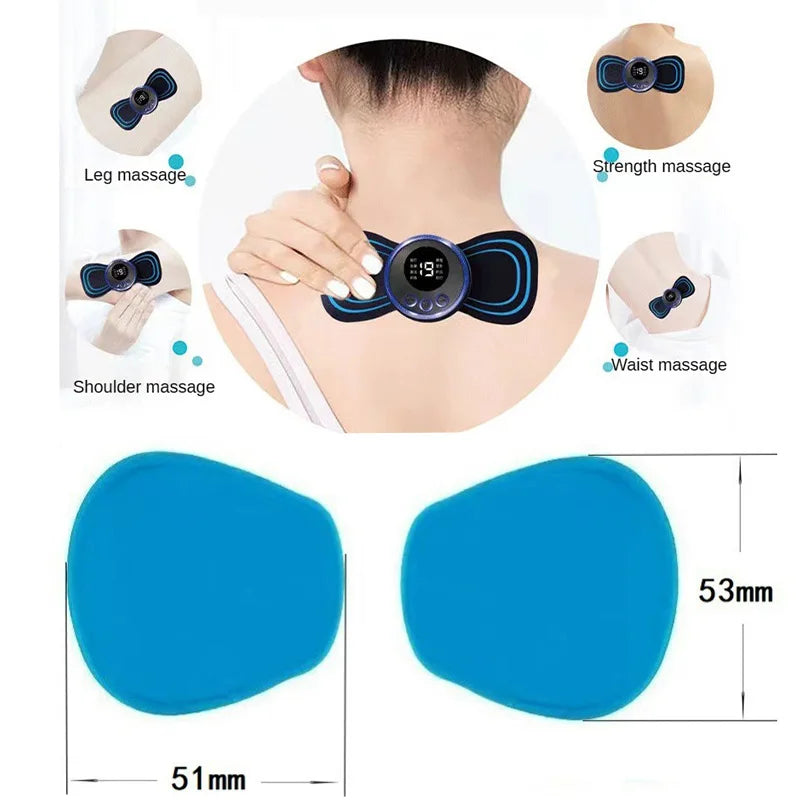 Povei Gel Pads for EMS Massager & Hip Trainer - Muscle Stimulator Accessories