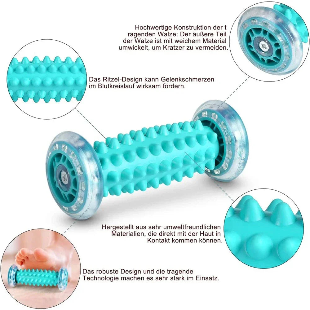 Povei Foot Massager Roller Balls Kit for Deep Tissue Pain Relief