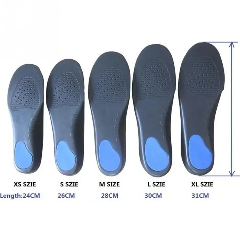 Orthotic Gel High Arch Support Insoles with 3D Arch Support - Povei Brand