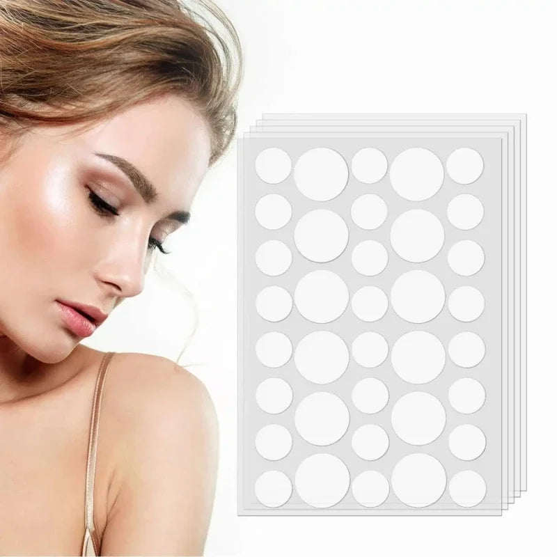 Povei Acne Patches: Invisible Hydrocolloid Stickers for Pimple Removal & Repair