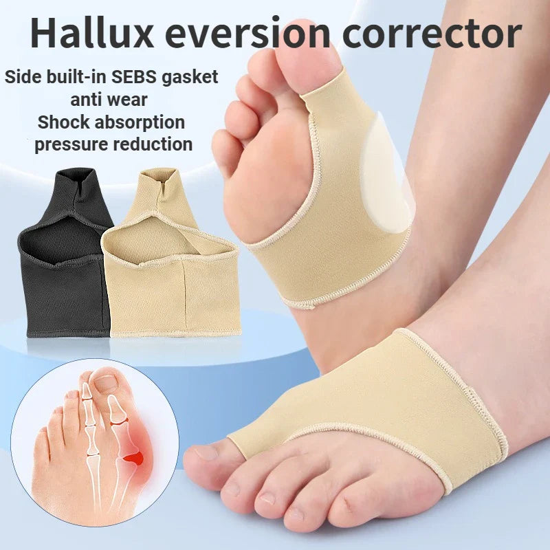 Povei Bunion Corrector Gel Pad Toe Separator Hallux Valgus Protector