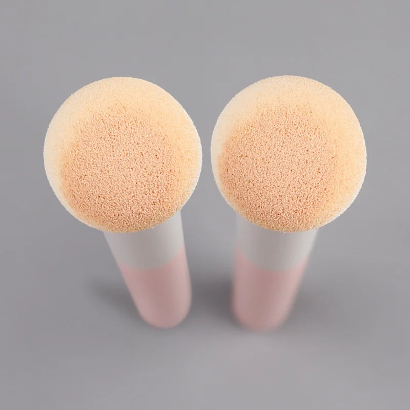 Povei Concealer Brush with Mushroom Sponge Head for Flawless Face Makeup