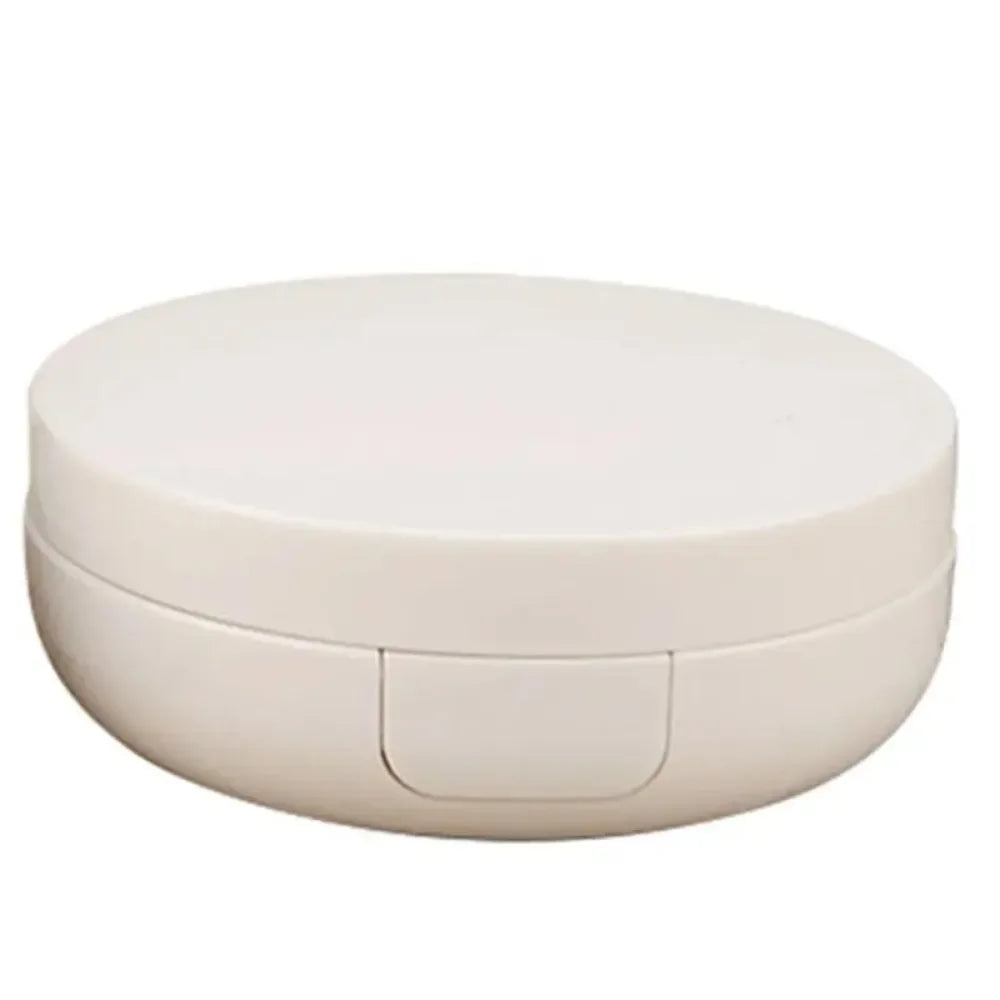 Povei Air Cushion Puff Box with Sponge and Mirror