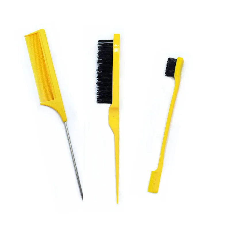 Povei Double Sided Edge Control Styling Comb Set