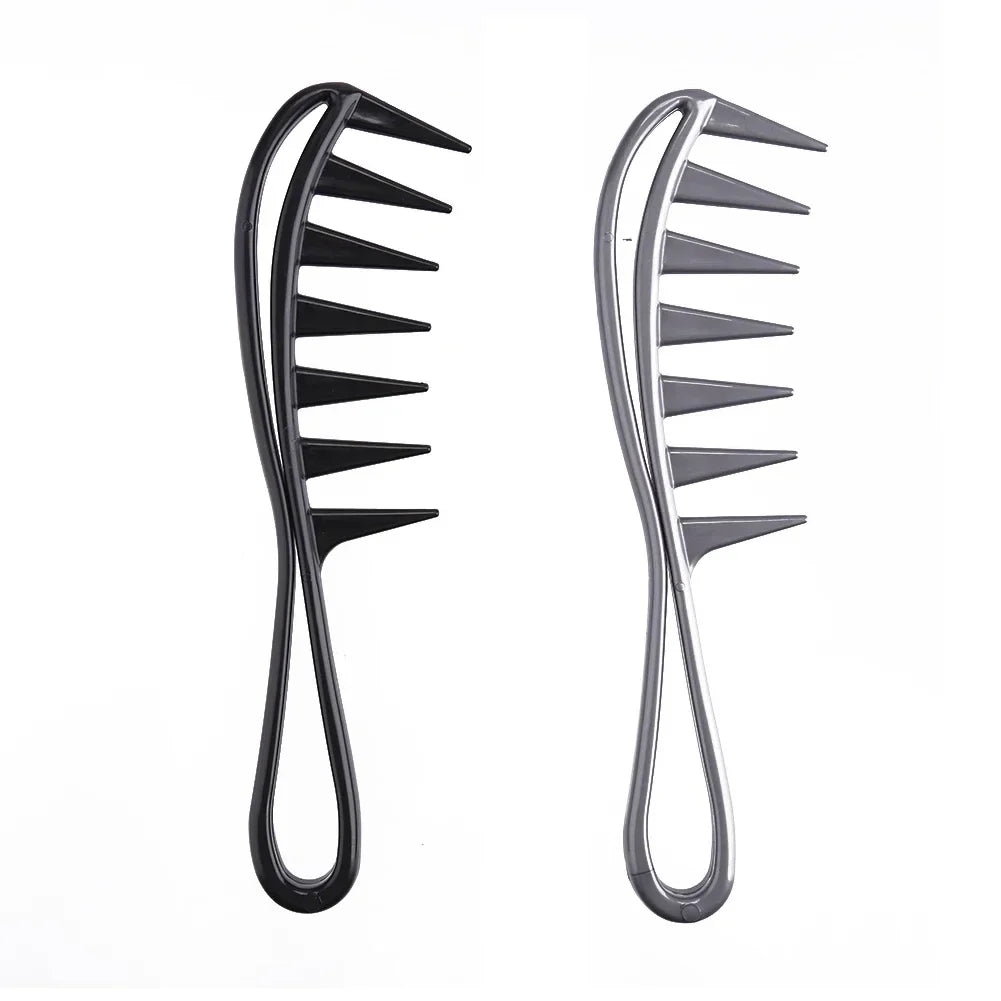 Povei Curly Hair Salon Comb for Styling and Massaging Hair